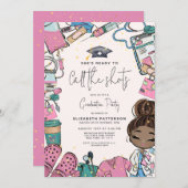 Bereit zum Anrufen der Krankenschwester Graduation Einladung (Vorne/Hinten)