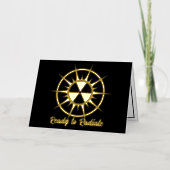 Bereit zum Ausstrahlen von Abschluss (Vorderseite)