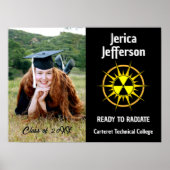 Bereit zum Ausstrahlen von Abschluss Poster (Vorne)