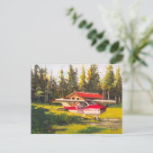 "Bereit zum Berg" Postkarte (Stehend Vorderseite)