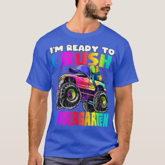 Bereit zum Crush Monster Truck Kindergarten T-Shirt