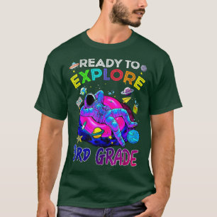 Bereit zum Entdecken der 3. Klasse zurück zum Astr T-Shirt