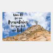 Bereit zum Entdecken Rechteckiger Aufkleber (Vorderseite)