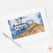 Bereit zum Entdecken Rechteckiger Aufkleber (Umschlag)