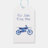 Bereit zum Gehen Geschenkanhänger (Rückseite)
