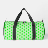 Bereit zum Kack der neuen Baby Funny Green Pea Dia Duffle Bag (Rückseite)