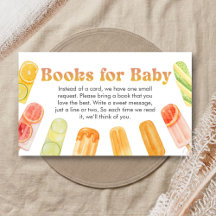 Bereit zum Knallen Popsicle-Baby-Party Bücher fürs