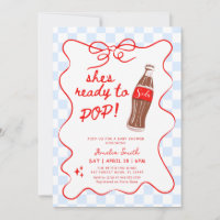 Bereit zum Knallen Soda Boy Baby Shower