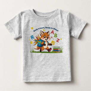 "Bereit zum Lernen, bereit zum Schein!" - Niedlich Baby T-shirt
