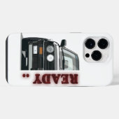 Bereit zum Losfahren iPhone Hülle (Rückseite (Horizontal))