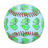 Bereit zum Pop Baby Boy Blue Pee Baseball (Vorderseite)