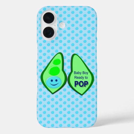 Bereit zum Pop Baby Boy Blue Pee Case-Mate iPhone Hülle (Rückseite)