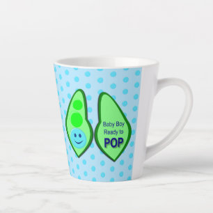Bereit zum Pop Baby Boy Blue Pee Milchtasse