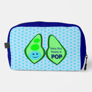 Bereit zum Pop Baby Boy Blue Pee Waschbeutel