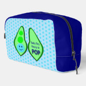 Bereit zum Pop Baby Boy Blue Pee Waschbeutel (Rechte Ecke)