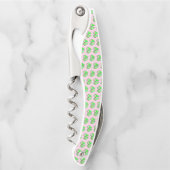 Bereit zum Pop Baby Girl Pink Pea Kellnermesser (Vorderseite)