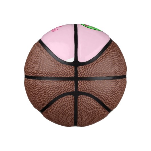 Bereit zum Pop Baby Girl Pink Pea Mini Basketball (Rechts)