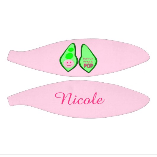 Bereit zum Pop Baby Girl Pink Pea Mini Basketball (Panele)