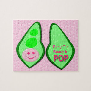 Bereit zum Pop Baby Girl Pink Pea Puzzle