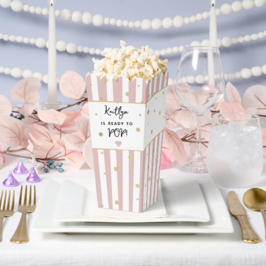 Bereit zum Pop! Babyparty Geschenkschachtel (Hochzeit)