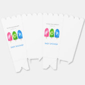Bereit zum Pop bunt Popsicle Baby Dusche Geschenkschachtel (Ungeklappt)