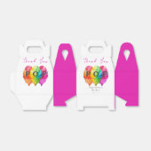 Bereit zum Pop Eiscreme Gradient Pink Babydusche Geschenkschachtel (Ungefaltet)