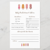 Bereit zum Pop Kinderdusche Vorhersagen Beratung S Flyer (Vorne)