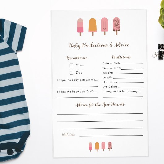 Bereit zum Pop Kinderdusche Vorhersagen Beratung S Flyer