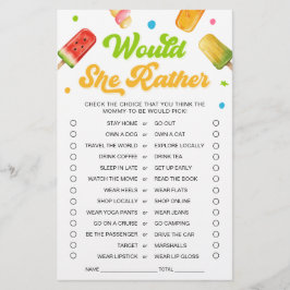 Bereit zum Pop Kinderdusche würde sie eher spielen