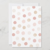 Bereit zum Pop Pink Popsicle Girl Babydusche Einladung (Rückseite)