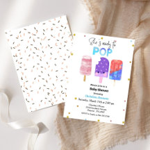 Bereit zum Pop Popsim Babydusche