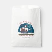 Bereit zum Pop Red White Blue Patriotic Baby Dusch Geschenktütchen (Vorderseite)