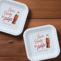 Bereit zum Pop Soda Pop Cola Boy Babydusche