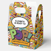 Bereit zum Pop Spaß Modernes Comic Buchen Kinderdu Geschenkschachtel (Geöffnet)