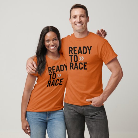 bereit zum Rennen T-Shirt (Unisex)