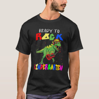 Bereit zum Rock Kindergarten Dinosaurier Niedlich T-Shirt