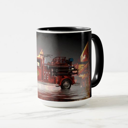 Bereit zum Roll in Vegas - LKW Tasse (VorderseiteRechts)