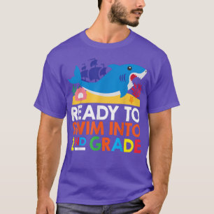 Bereit zum Schwimmen in den 2.  T-Shirt