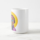 Bereit zum Skifahren Kaffeetasse (Mittel)