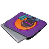 Bereit zum Skifahren Laptopschutzhülle (Vorne Knopf)