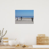 Bereit zum Surfen Poster (Küche)