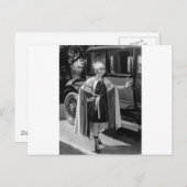 Bereit zum Wrestle, 1920er Postkarte (Vorne/Hinten)