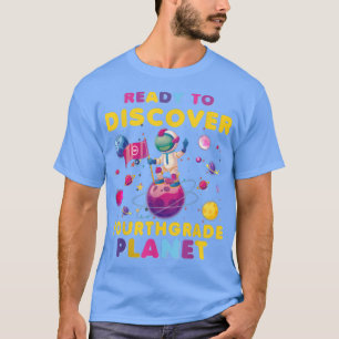 Bereit zur Entdeckung des vierten Astronauten der T-Shirt