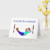 BEREIT ZUR ENTSPANNUNG ***ERSTATTUNGSBEGRÜNDUNGEN* KARTE (Gelbe Blume)