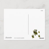 Bereit zur Hummel Postkarte (Rückseite)