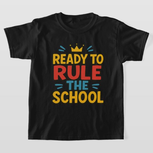Bereit zur Regelung der Schulkinder zurück zur Sch T-Shirt (Ablage )