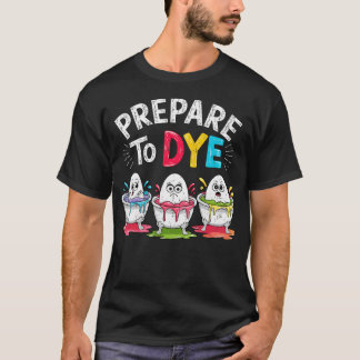Bereite dich darauf vor, lustige Ostern für Retro- T-Shirt