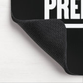 Bereite dich darauf vor, lustiger sarkastischer Le Mousepad (Ecke)