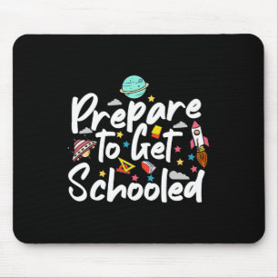 Bereite dich darauf vor, zur Schule zu gehen Lusti Mousepad