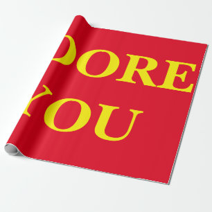 Bereiten Sie das Wrapping Paper an Geschenkpapier